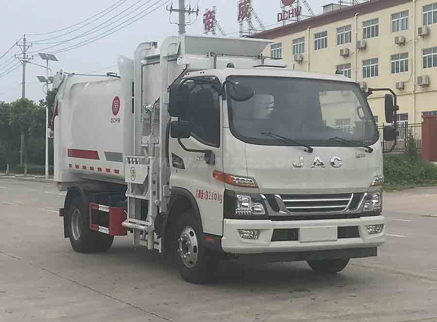 江淮駿鈴餐廚垃圾車(chē)帝王環(huán)衛(wèi)牌HDW5082TCAH6型