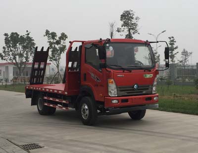 王牌國五藍牌平板運輸車CDW5040TPBHA1R5型挖掘機運輸車